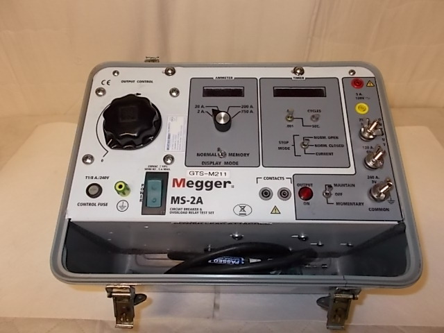 240A High Current Test Set - Megger MS-2A