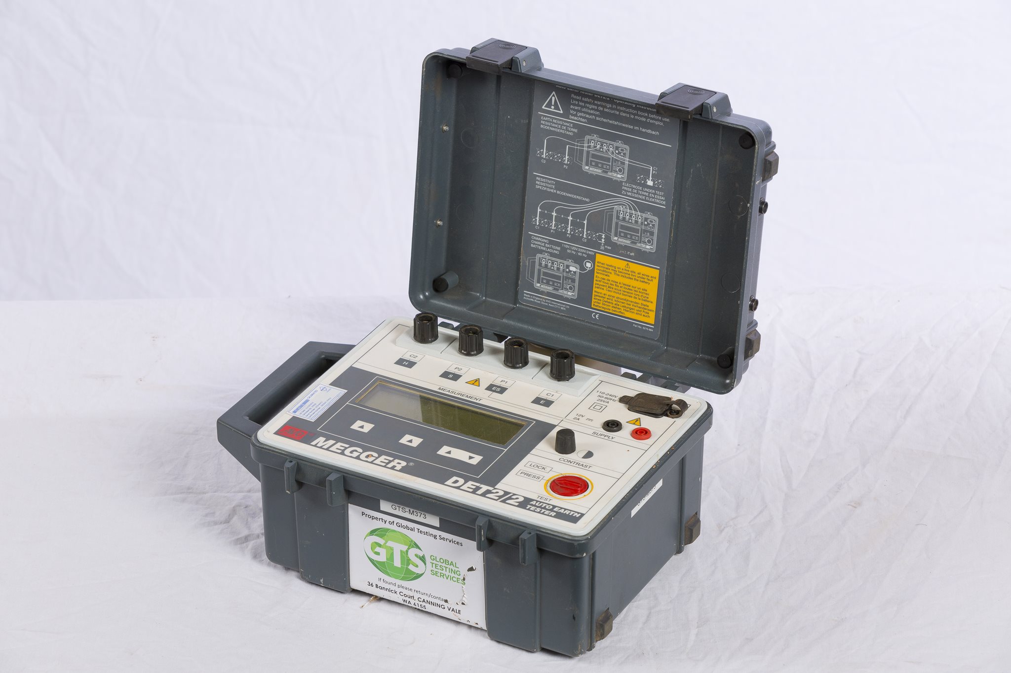 Portable Earth Tester - Megger DET2/2