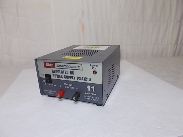 13.8V DC Power Supply - GME PSA1210